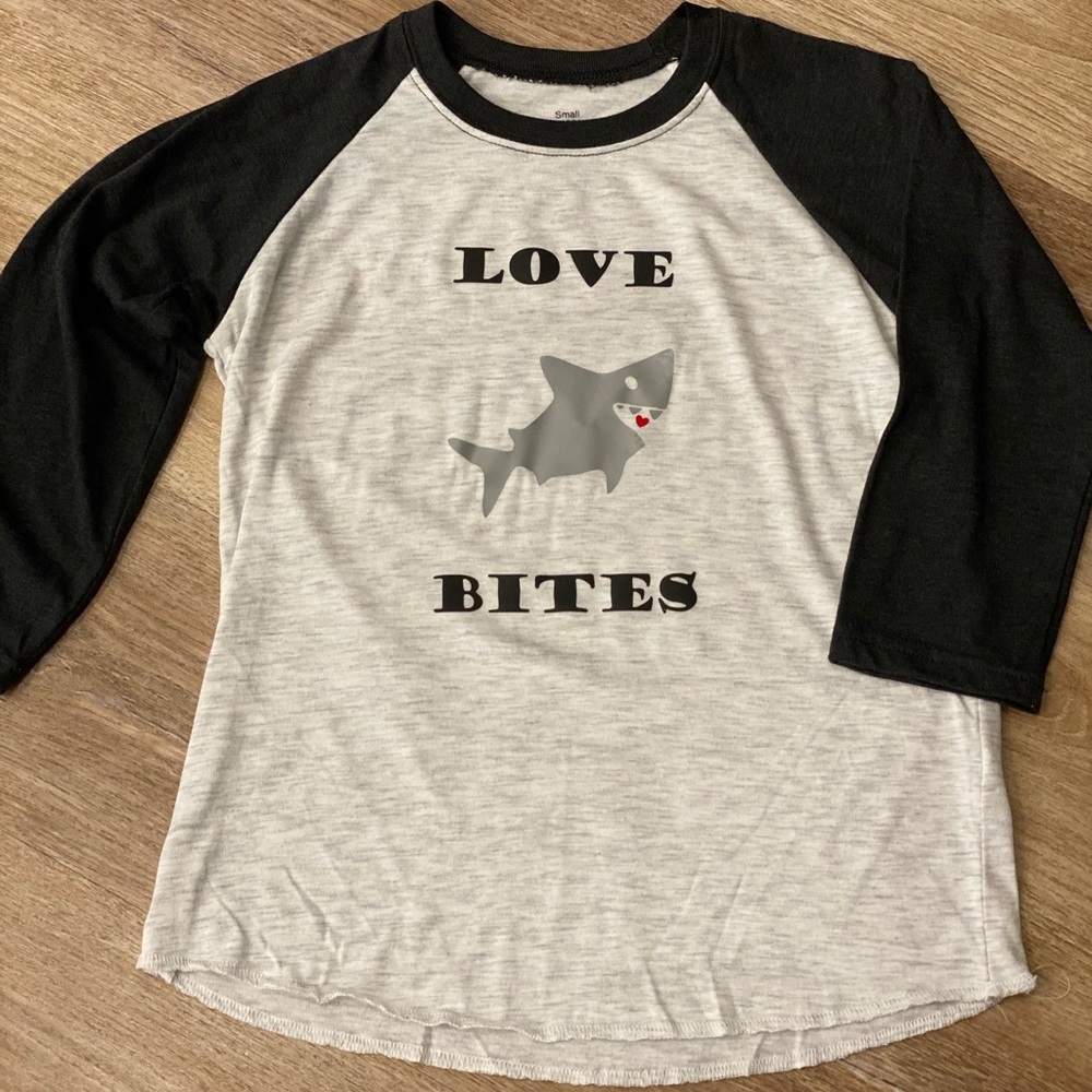 Child size small Valentine shirt